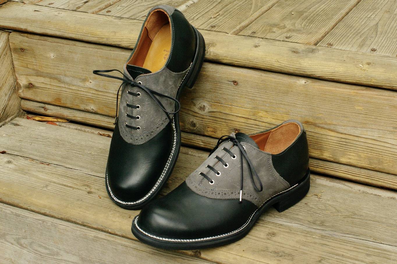 JUMONJI WORKS saddle shoes